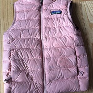 Patagonia Kids Light Pink Quilted Vest